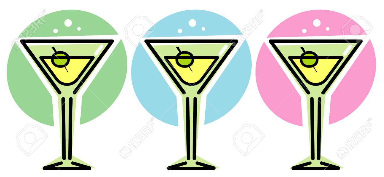 Martini Glasses.