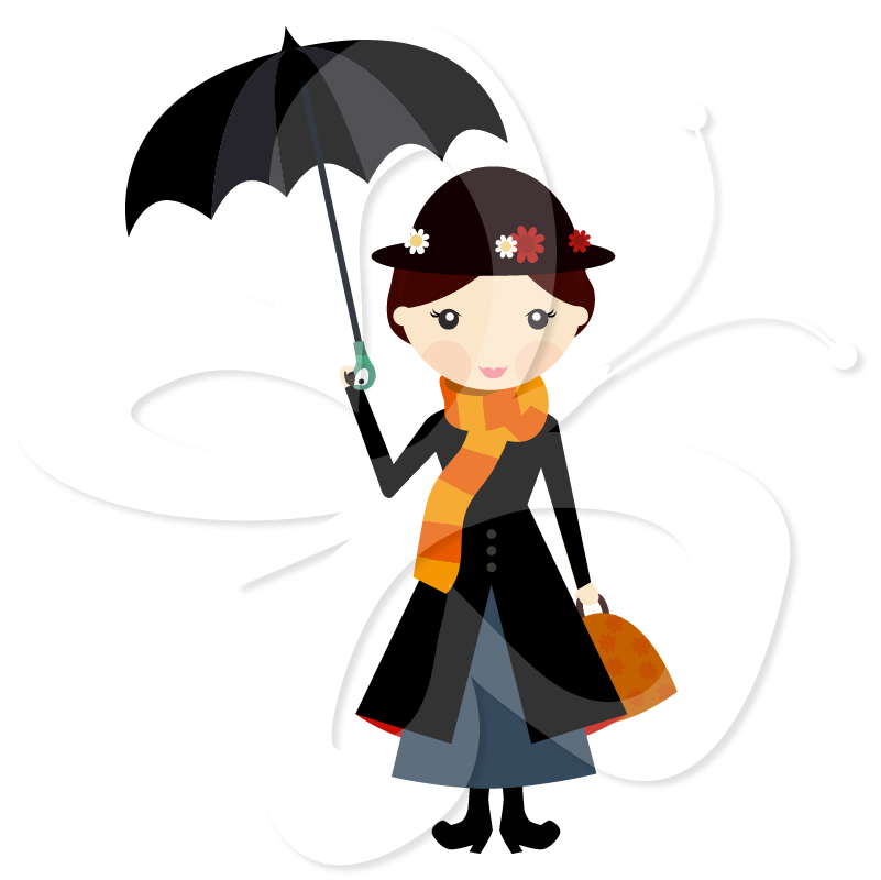 131 Mary Poppins free clipart.