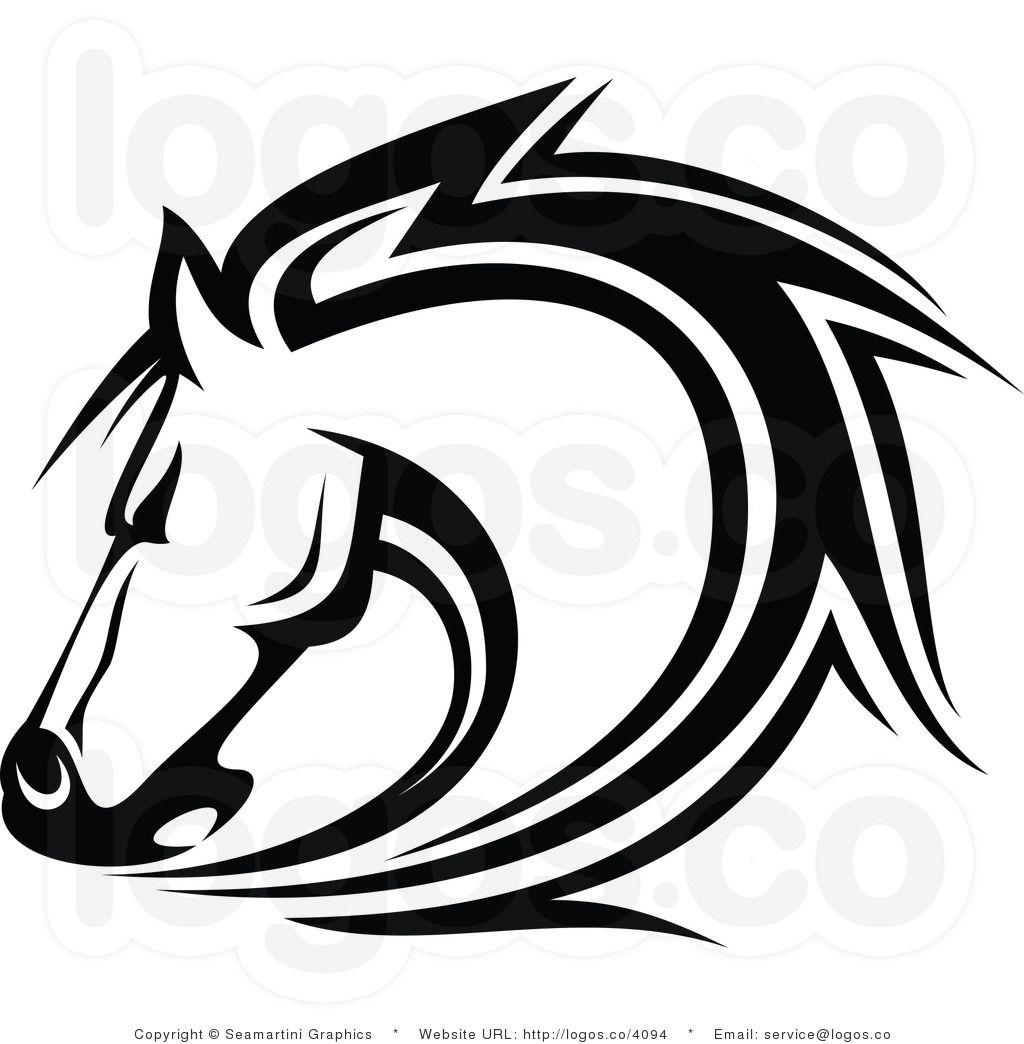 horse logo.