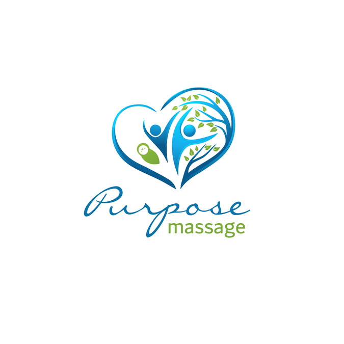 Design a massage therapy logo that encompasses all stages of.