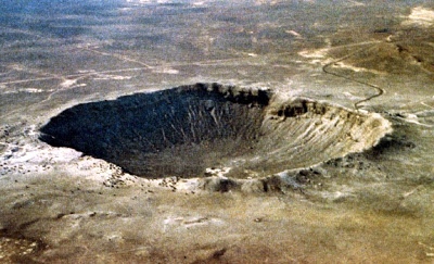 Meteor Crater Arizona Public Domain Clip Art Photos and Images.