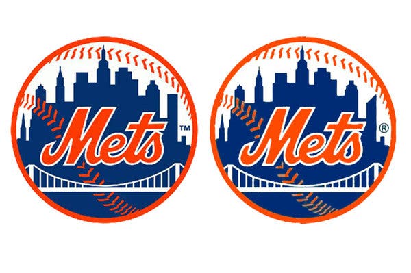 Alteration to Mets Logo on Twitter and Facebook Draws.