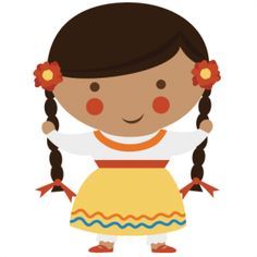 Mexican girl clipart 1 » Clipart Portal.