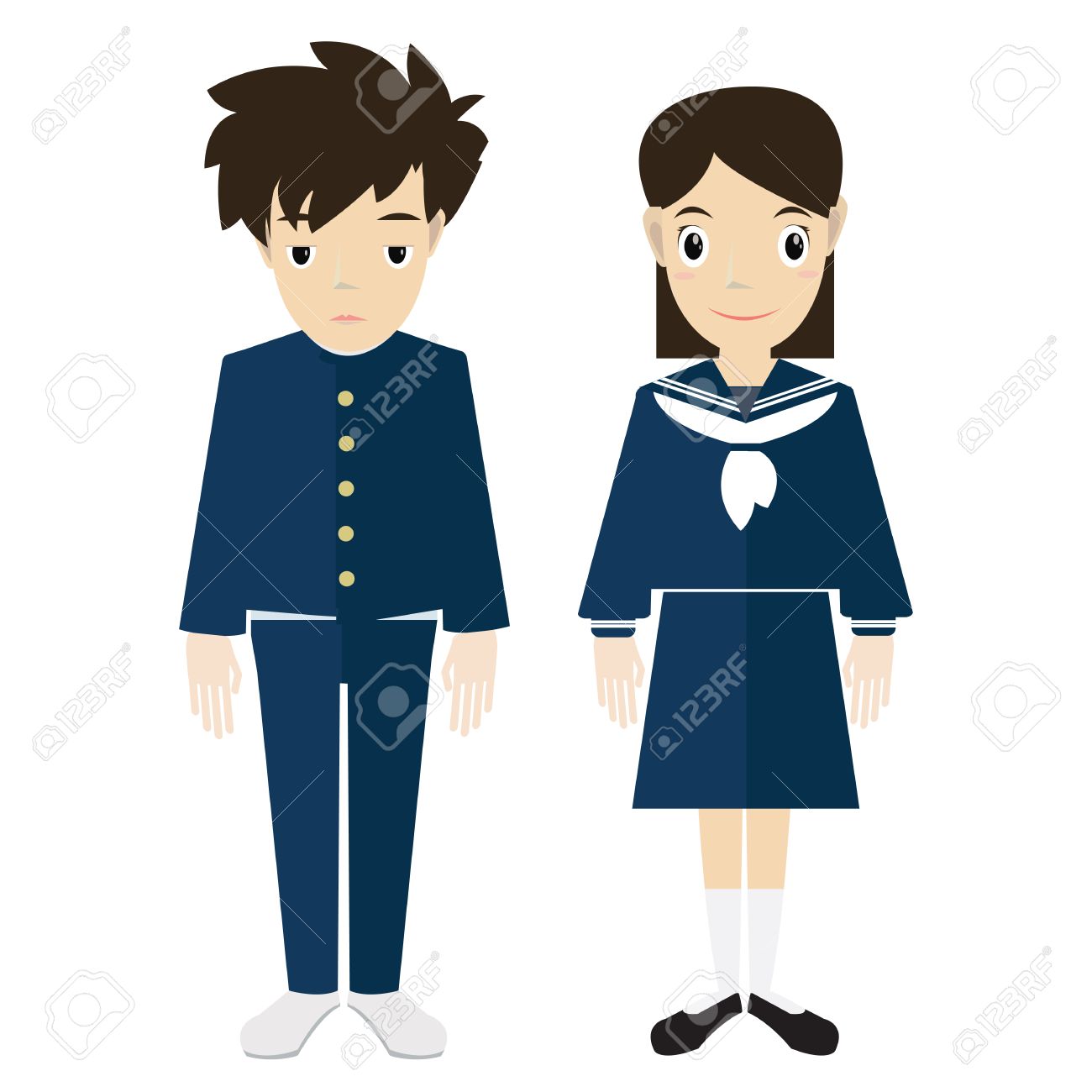 3932 Uniform free clipart.