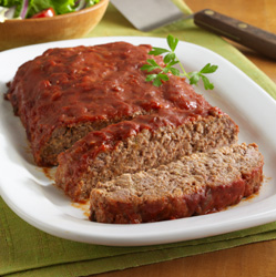 Saucy Meatloaf.