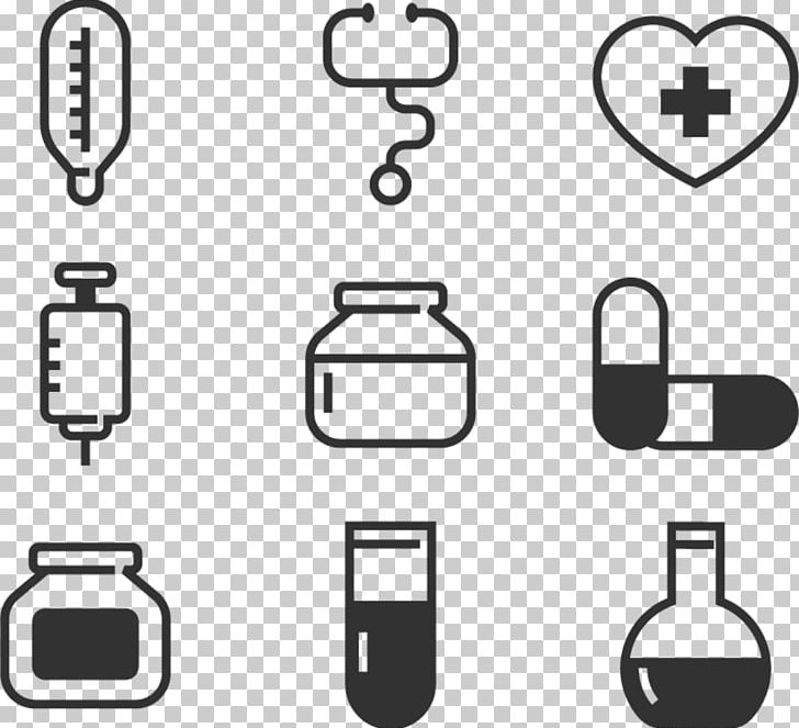 Medicine Icon PNG, Clipart, Area, Black And White, Brand.