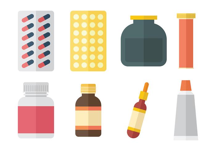 Medicine Vector Icons.