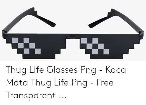 Thug Life Glasses Png.