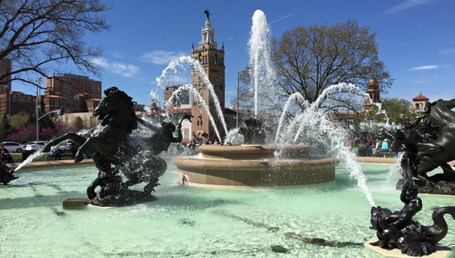 J.C. Nichols Memorial Fountain.