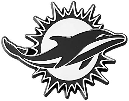 Amazon.com: FANMATS 15601 Emblem (Miami Dolphins): Automotive.