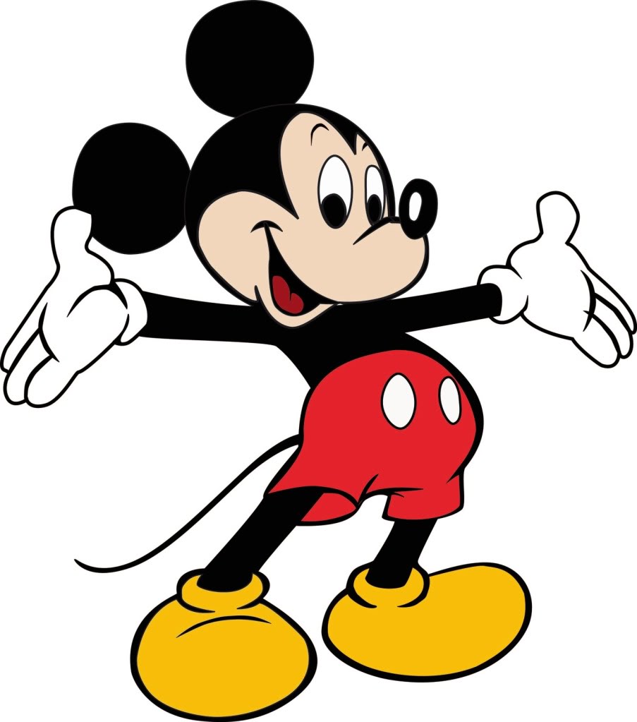 Mickey Mouse Hands Clip Art.