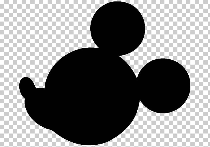 Mickey Mouse Minnie Mouse Silhouette , minnie mouse head.