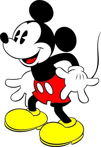 Mickey Free vector in Coreldraw cdr ( .cdr ) vector.