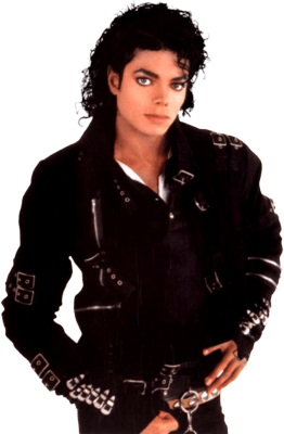 Bad Michael Jackson transparent PNG.