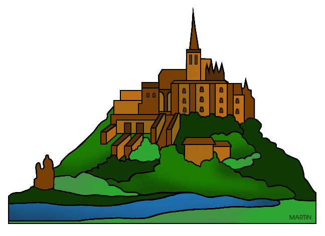 Clipart Mont Saint Michel.