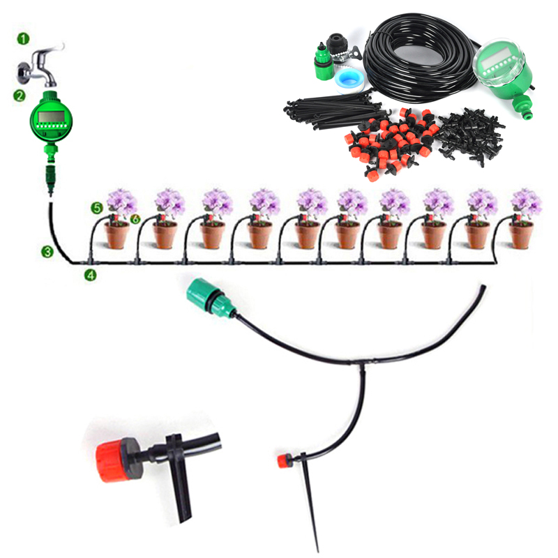 Aliexpress.com : Buy 25m DIY Micro Drip Irrigation System Plant.