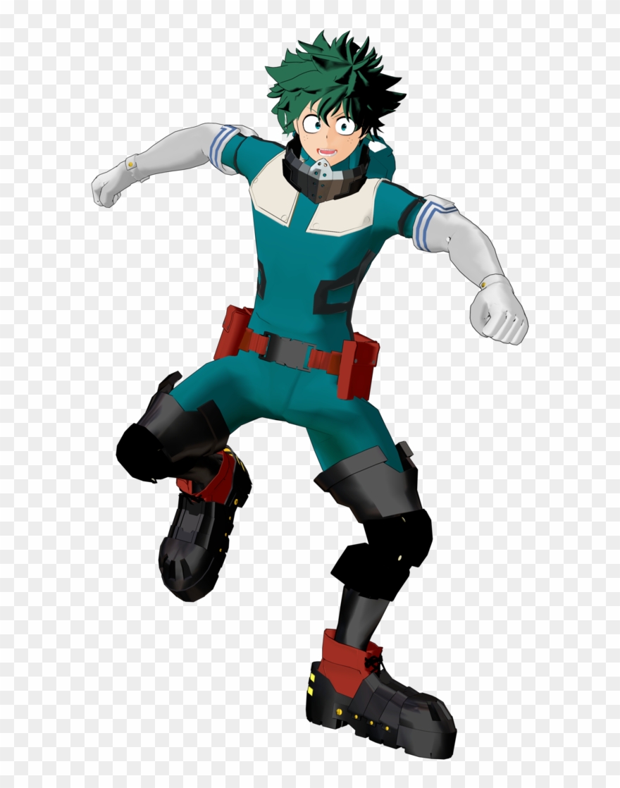 Clip Art Izuku Midoriya Gamma Render Deku Suit With.