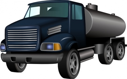 Milk Tanker Clipart.