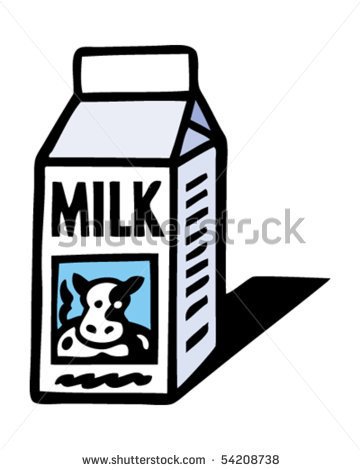 Clipart milk carton 1 » Clipart Portal.