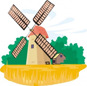 Grist Mill Clip Art.