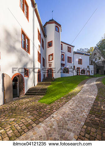 Stock Image of Mildenburg, Miltenberg, Lower Franconia, Bavaria.