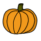 Mini pumpkin clipart.