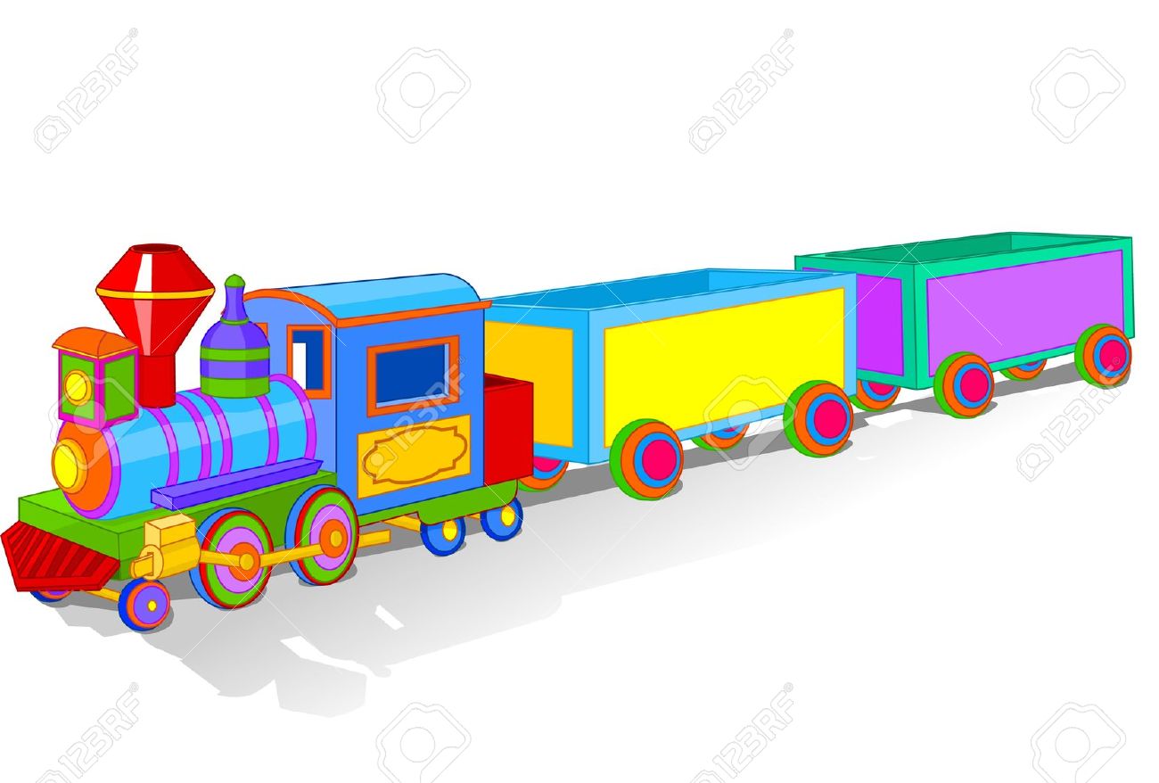 Toy train pictures clip art.