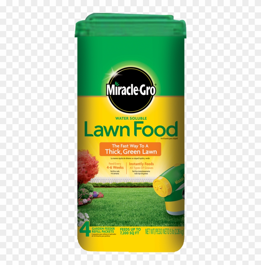 Miracle Gro Lawn Food Water Soluble.