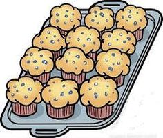 Cupcake Tray Clipart.