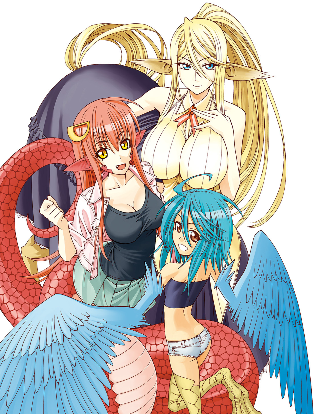 Monster Musume Mushishi Previews.