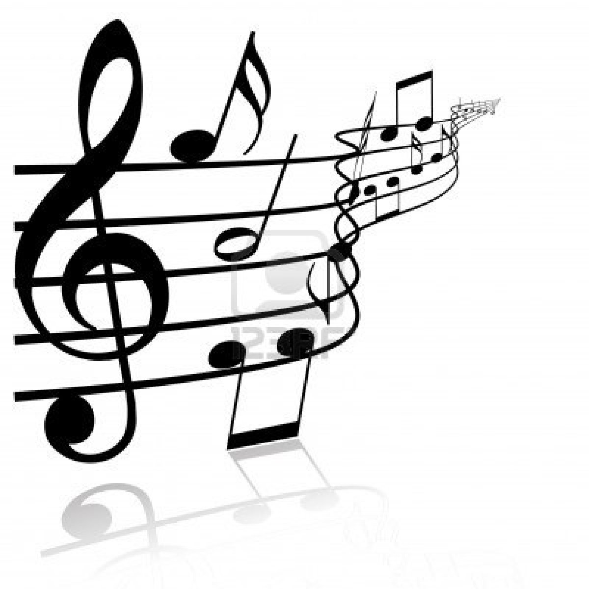 Free Music Theme Clipart.