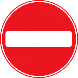 No Entry Clip Art Download.