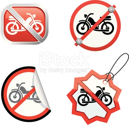 No Mopeds stock vector art 165603995.