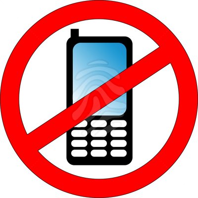 No Phone Clipart.