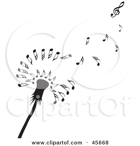 Royalty Free Stock Illustrations of Music Notes by Michael.