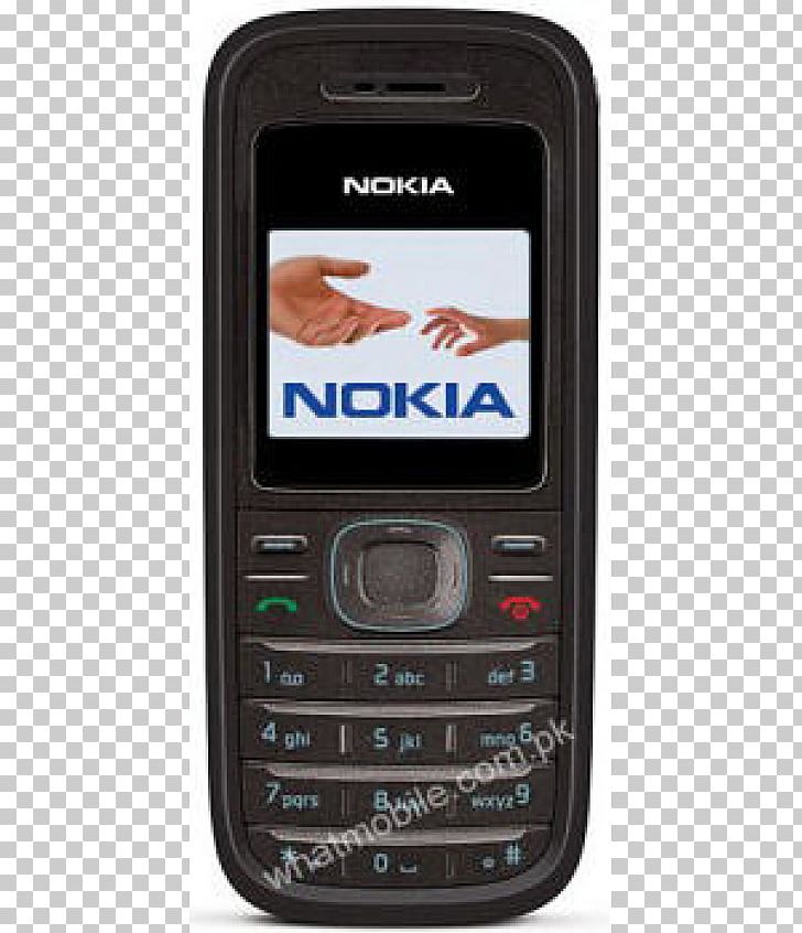 Feature Phone Nokia 1208 PNG, Clipart, Black, Cellular.