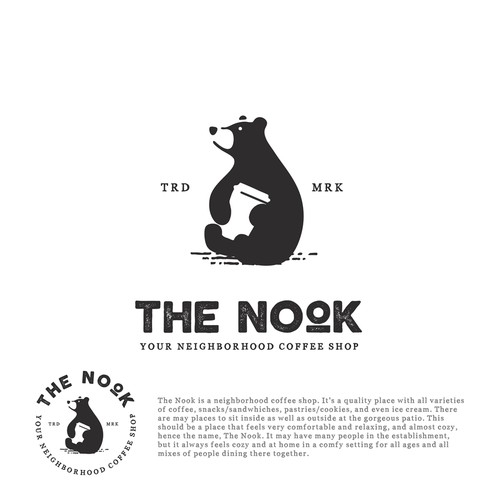 Coffee Shop logo needed! THE NOOK.