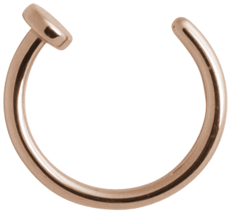 Steel Roseline® Open Nose Ring.