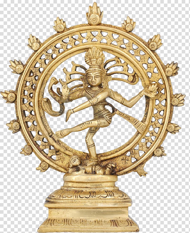 Mahadeva India Nataraja Dance Statue, india transparent.