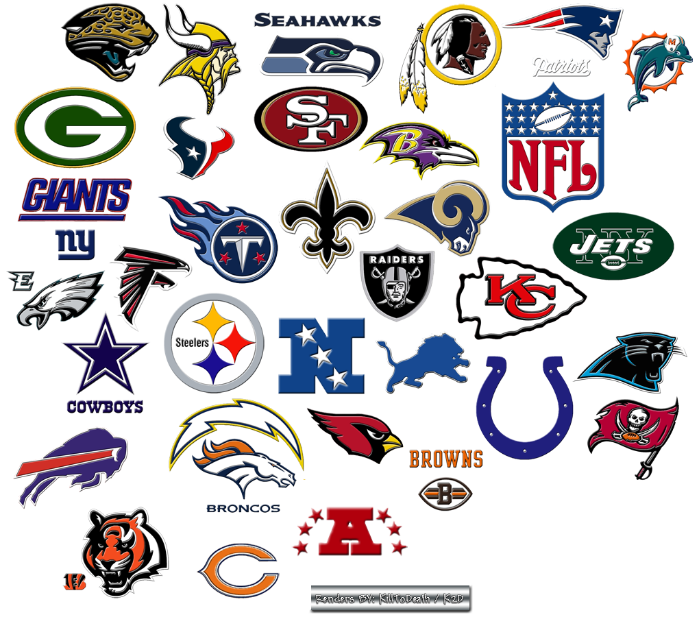 Nfl teams logo clipart.