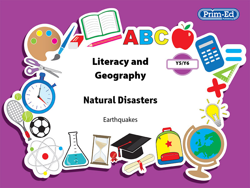 LITERACY AND GEOGRAPHY: NATURAL DISASTERS.