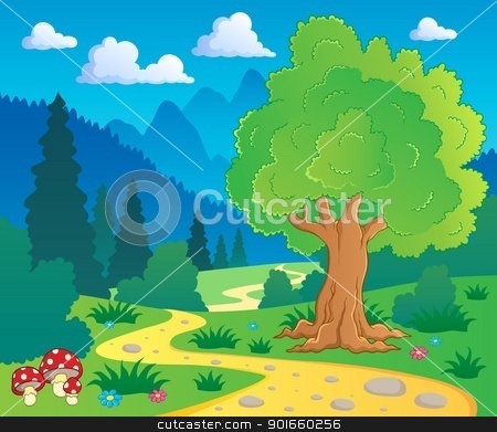 Natural Vegetation Clipart.