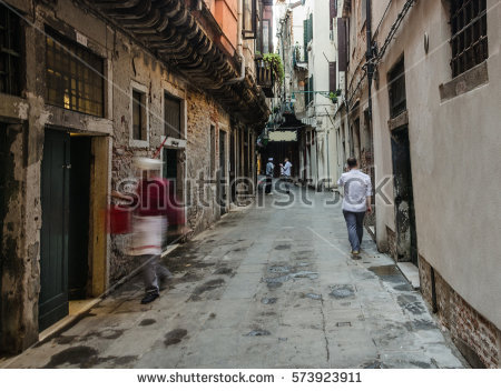 Narrow Lane Stock Images, Royalty.