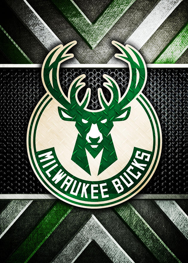 Milwaukee Bucks Logo Art 1.