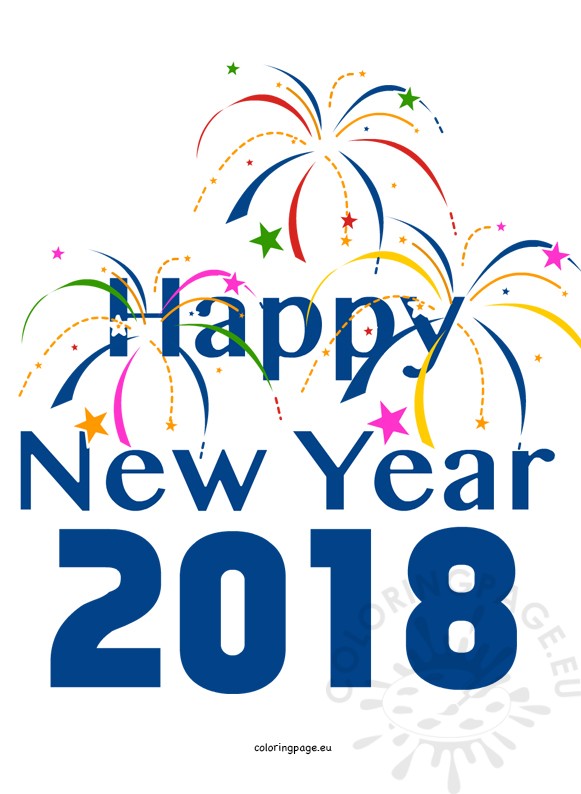 New Years Clipart 2018 at GetDrawings.com.