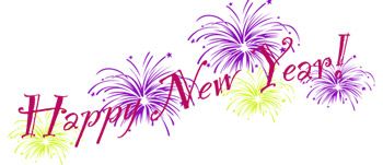 new years clip art borders.