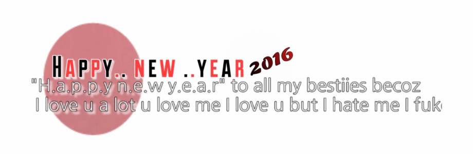 Picsart Editing Happy New Year Png.