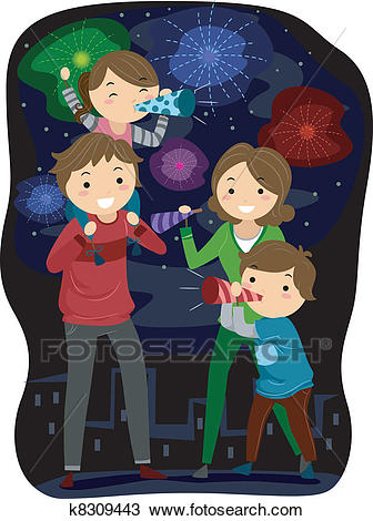 New Year's Eve Clipart.