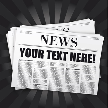 Newspaper vector free vector download (168 Free vector) for.