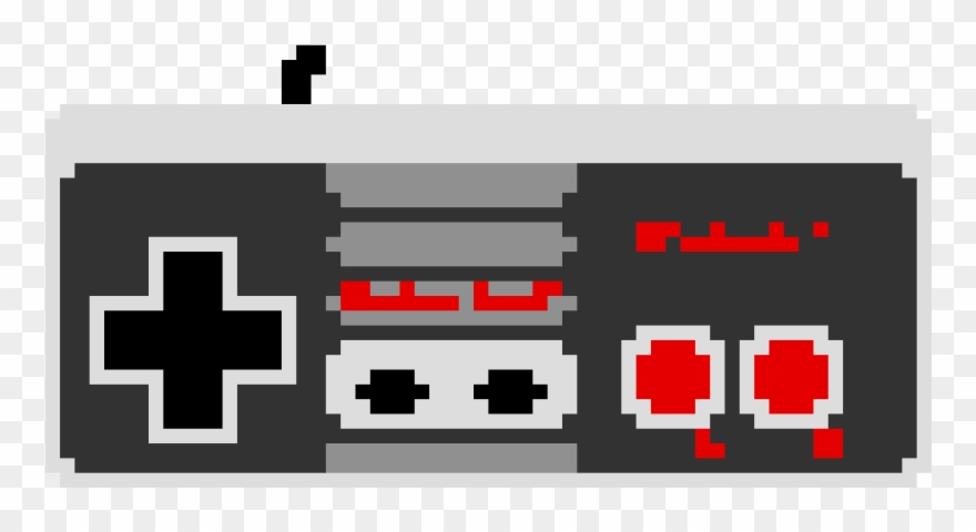 Nes Controller Pixel Art.